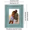 Americanflat Rustic Picture Frame - Modern Photo Frame for Unique Farmhouse Look - Polished Glass Cover - Hanging Hardware with Horizontal and Vertical Display - Includes Easel